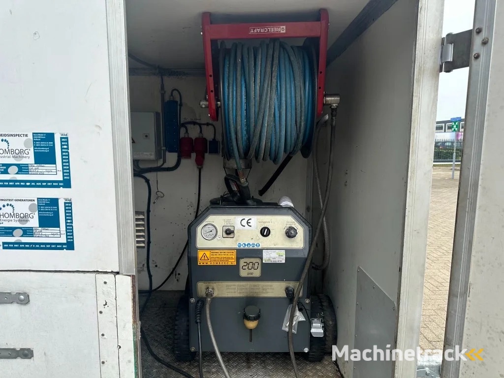 Perkins DIBO IBH-M 20015 Hogedruk unit 200 Bar 15 L / min Mobiele Aanhanger 12.5 kVA aggregaat