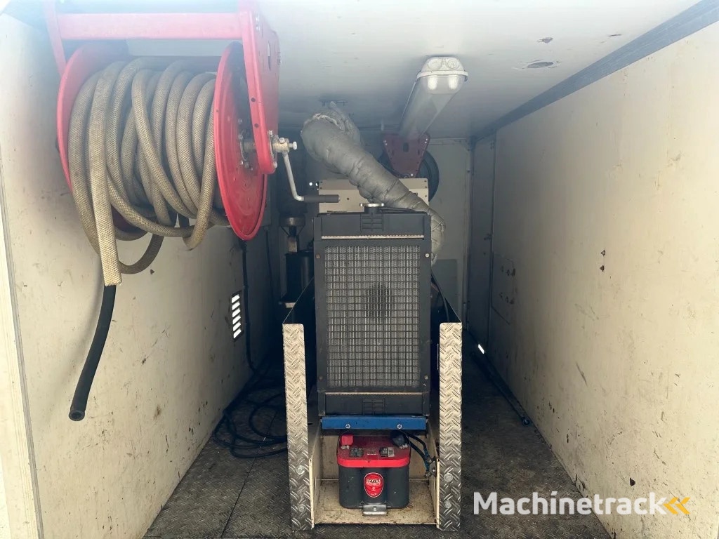 Perkins DIBO IBH-M 20015 Hogedruk unit 200 Bar 15 L / min Mobiele Aanhanger 12.5 kVA aggregaat