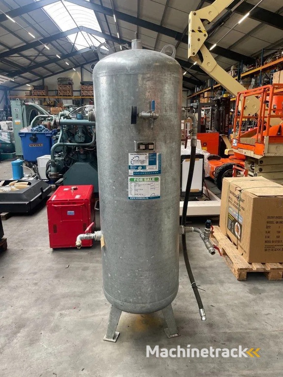 Magnet 500L gegalvaniseerde verticale luchtketel 16 Bar