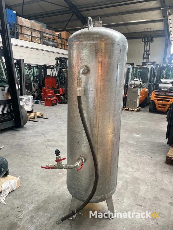 Magnet 500L gegalvaniseerde verticale luchtketel 16 Bar