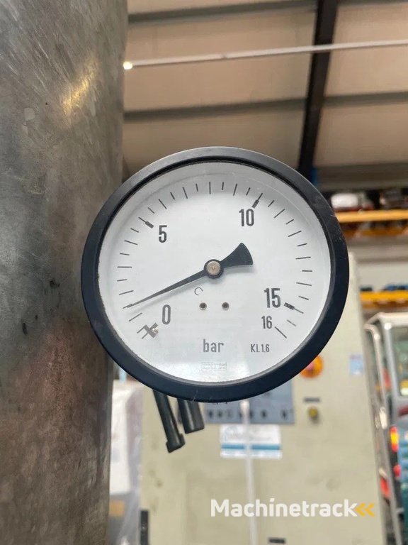 Magnet 500L gegalvaniseerde verticale luchtketel 16 Bar