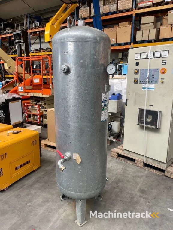 Magnet 500L gegalvaniseerde verticale luchtketel 16 Bar