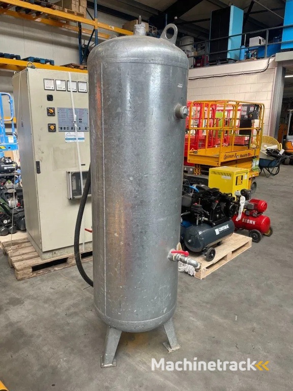 Magnet 500L gegalvaniseerde verticale luchtketel 16 Bar