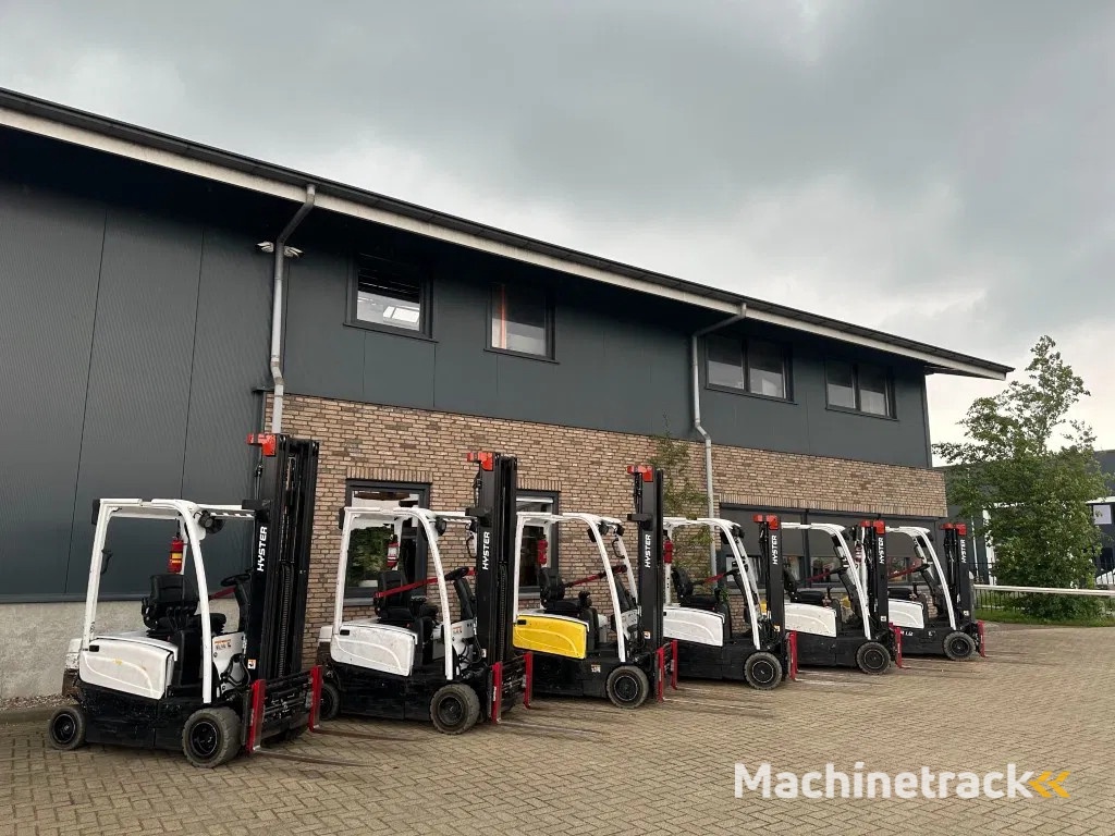 Hyster J1.8XN MWB 1.8 ton Triplex Freelift Sideshift Positioner Elektra Heftruck Accu 2023