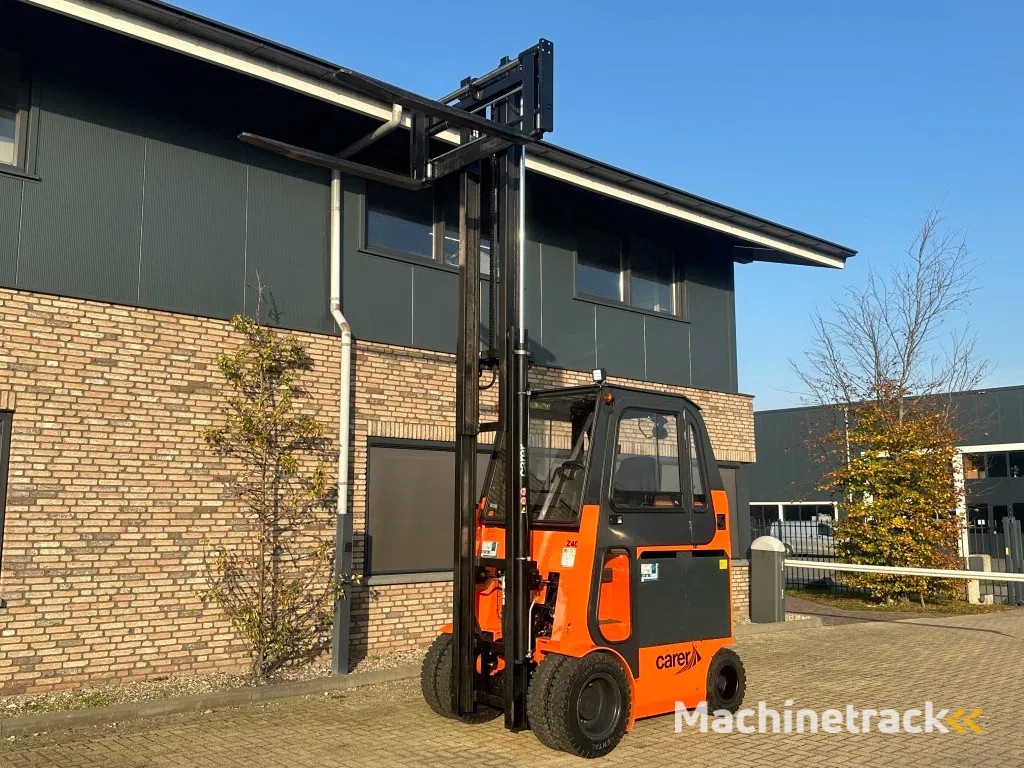 Carer Z40NR 4 ton Duplex Sideshift Postioner Elektra Heftruck as New ! 706 hours ! Accu 2021