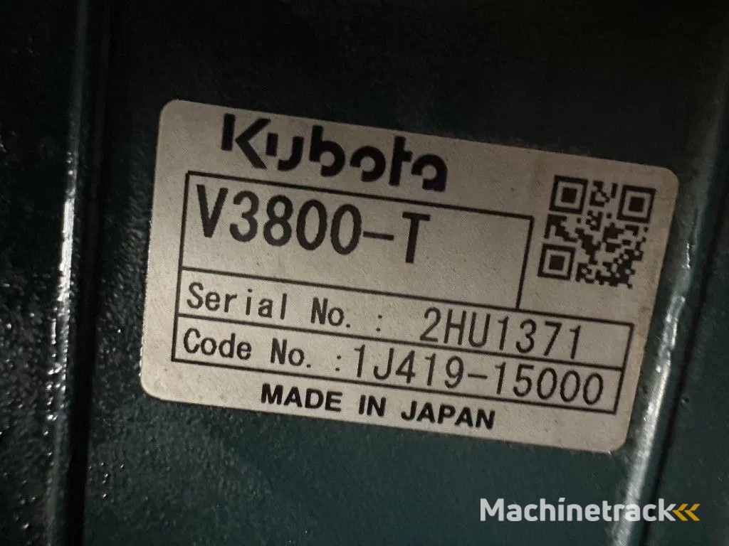 Europower EPUS44TDE Kubota Leroy Somer 44 kVA Supersilent Rental generatorset 2018 !