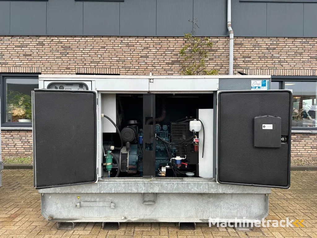 Europower EPUS44TDE Kubota Leroy Somer 44 kVA Supersilent Rental generatorset 2018 !