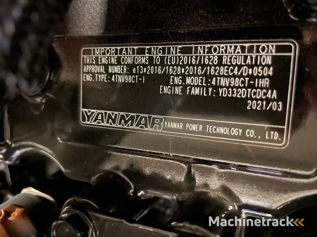 Yanmar 4TNV98CT-IHR Himoinsa HYW 45 Stage 5 45 kVA generatorset New !