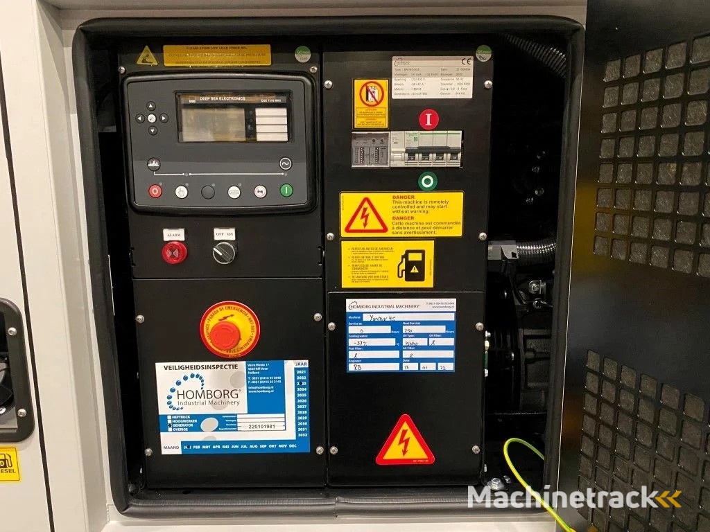 Himoinsa HYW-17 Yanmar Stamford 19 kVA Supersilent Stage 5 Generatorset Nieuw !