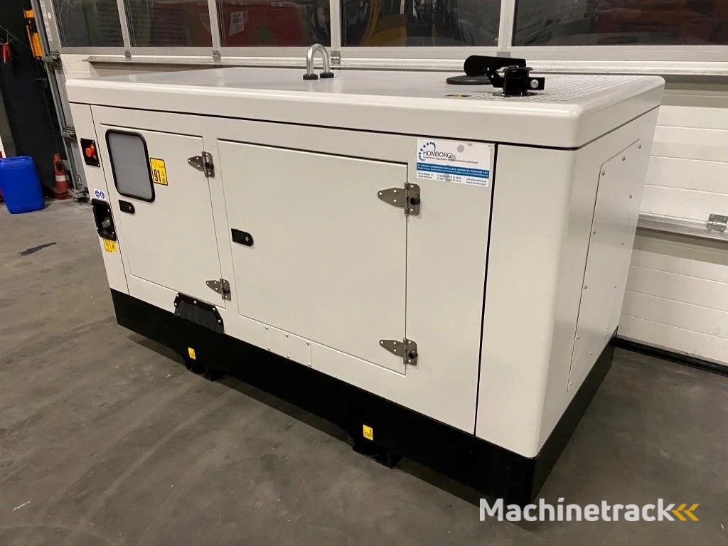 Himoinsa HYW-17 Yanmar Stamford 19 kVA Supersilent Stage 5 Generatorset Nieuw !