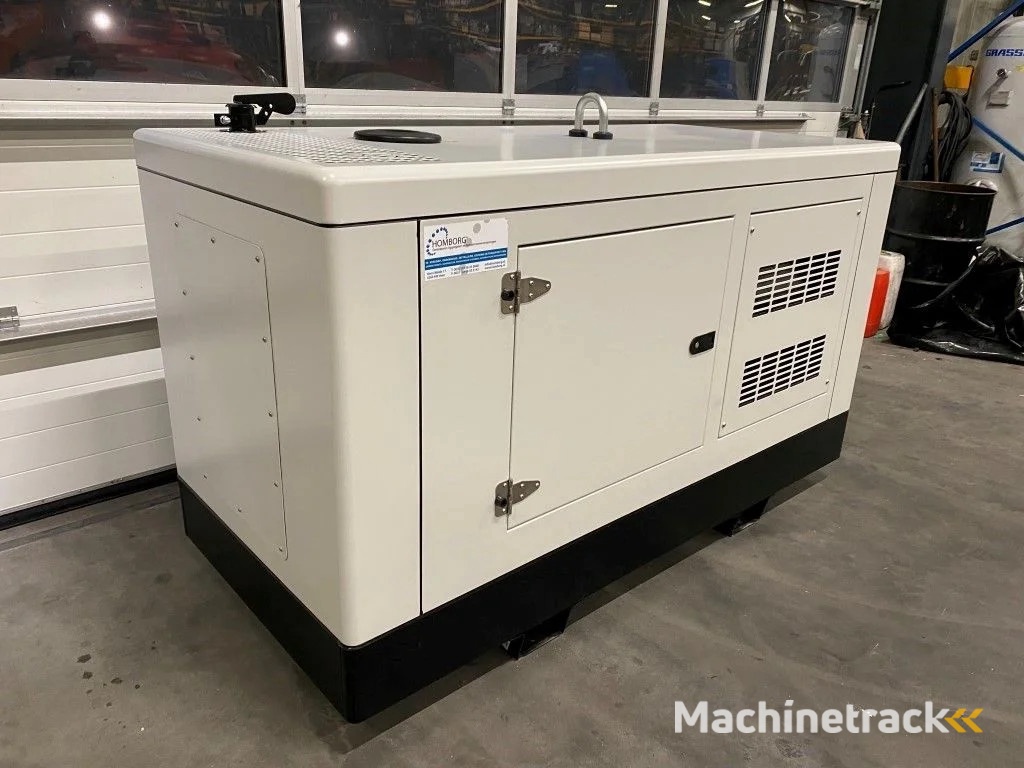 Himoinsa HYW-17 Yanmar Stamford 19 kVA Supersilent Stage 5 Generatorset Nieuw !