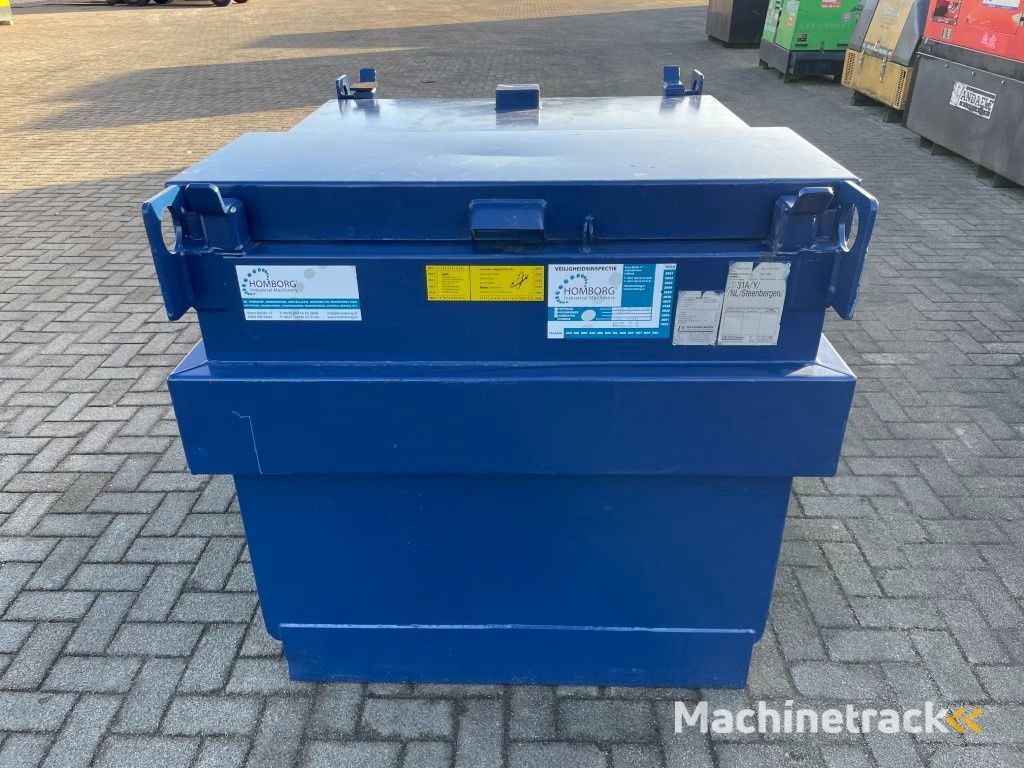 Kiwa IBC Steenbergen 750 liter Dieseltank met handpomp