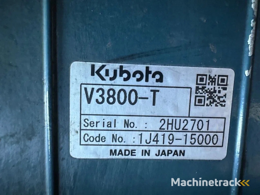 Europower EPUS44TDE Kubota Leroy Somer 44 kVA Supersilent Rental generatorset