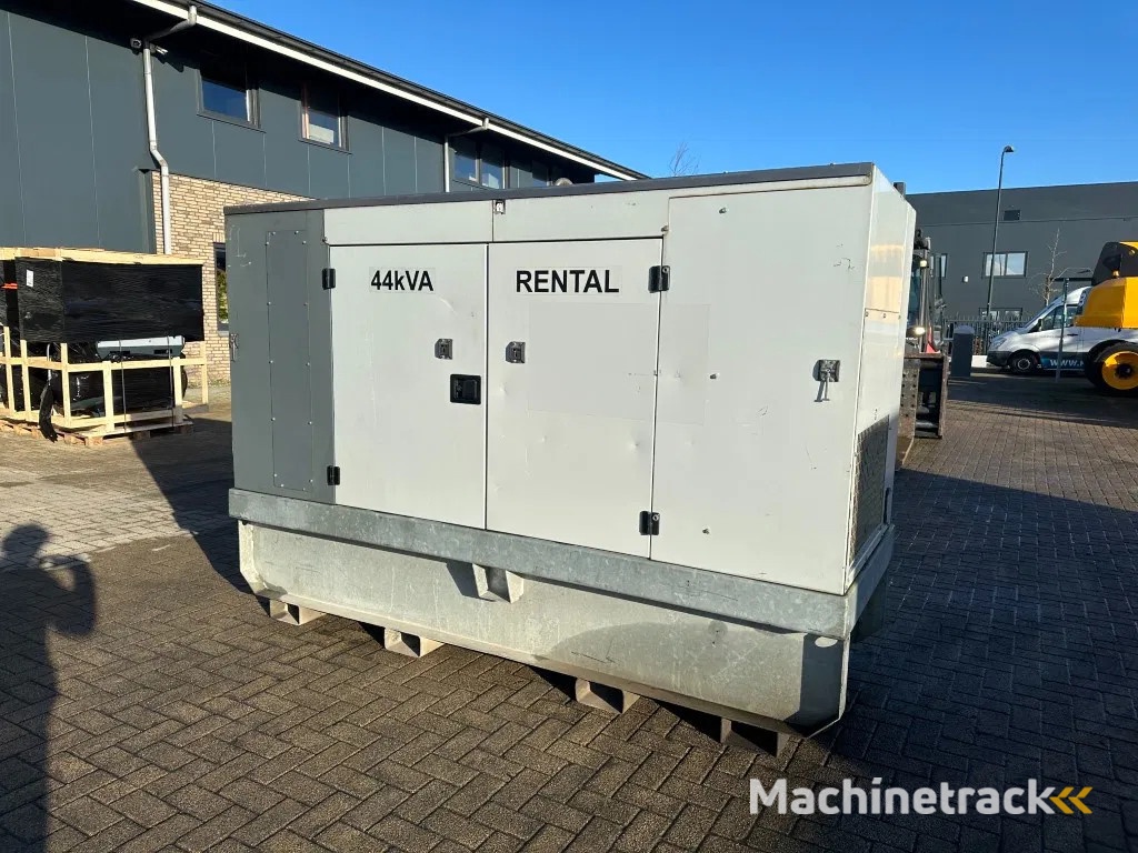Europower EPUS44TDE Kubota Leroy Somer 44 kVA Supersilent Rental generatorset
