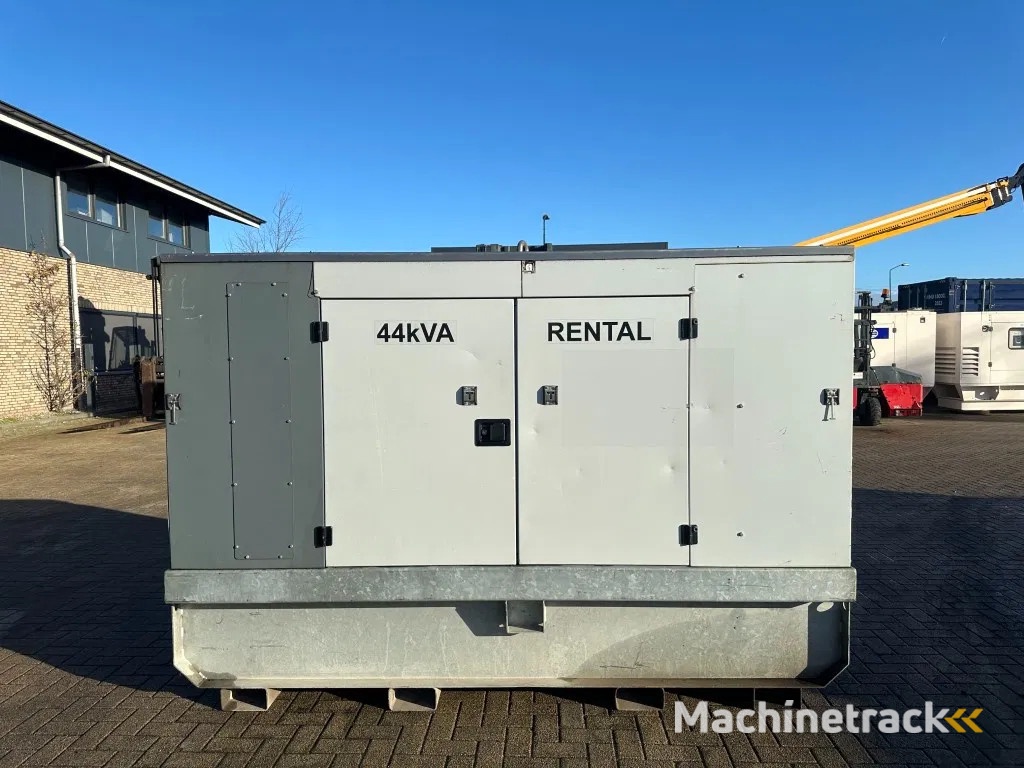 Europower EPUS44TDE Kubota Leroy Somer 44 kVA Supersilent Rental generatorset