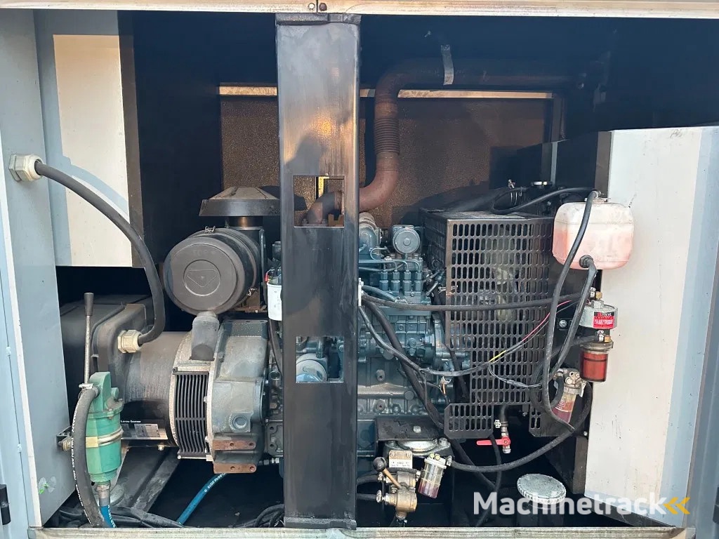 Europower EPUS44TDE Kubota Leroy Somer 44 kVA Supersilent Rental generatorset