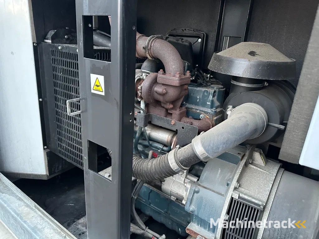 Europower EPUS44TDE Kubota Leroy Somer 44 kVA Supersilent Rental generatorset