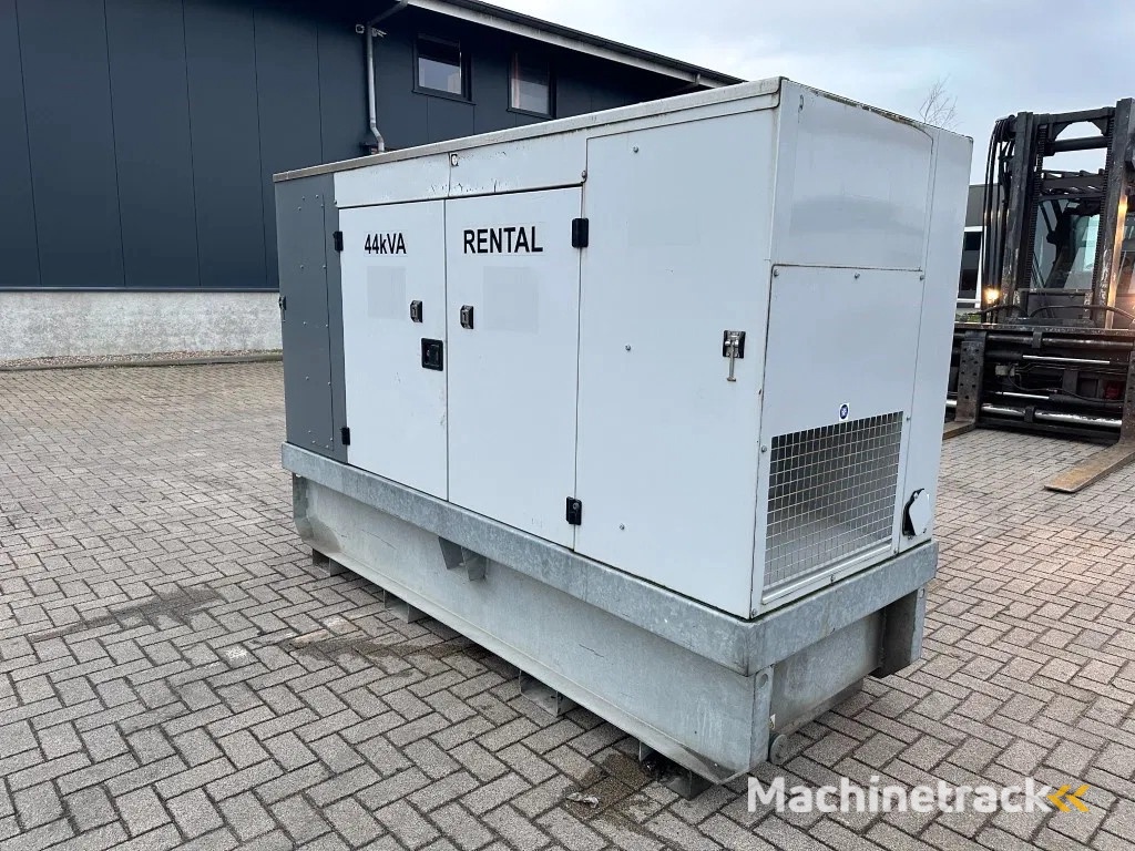 Europower EPUS44TDE Kubota Leroy Somer 44 kVA Supersilent Rental generatorset