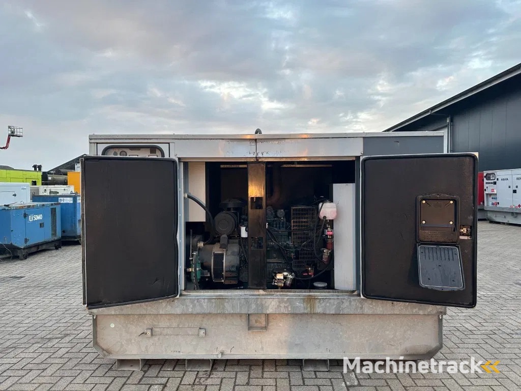 Europower EPUS44TDE Kubota Leroy Somer 44 kVA Supersilent Rental generatorset