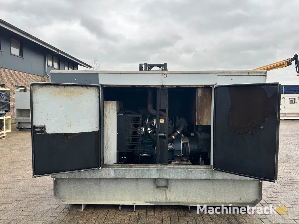 Europower EPUS44TDE Kubota leroy Somer 44 kVA Supersilent Rental generatorset