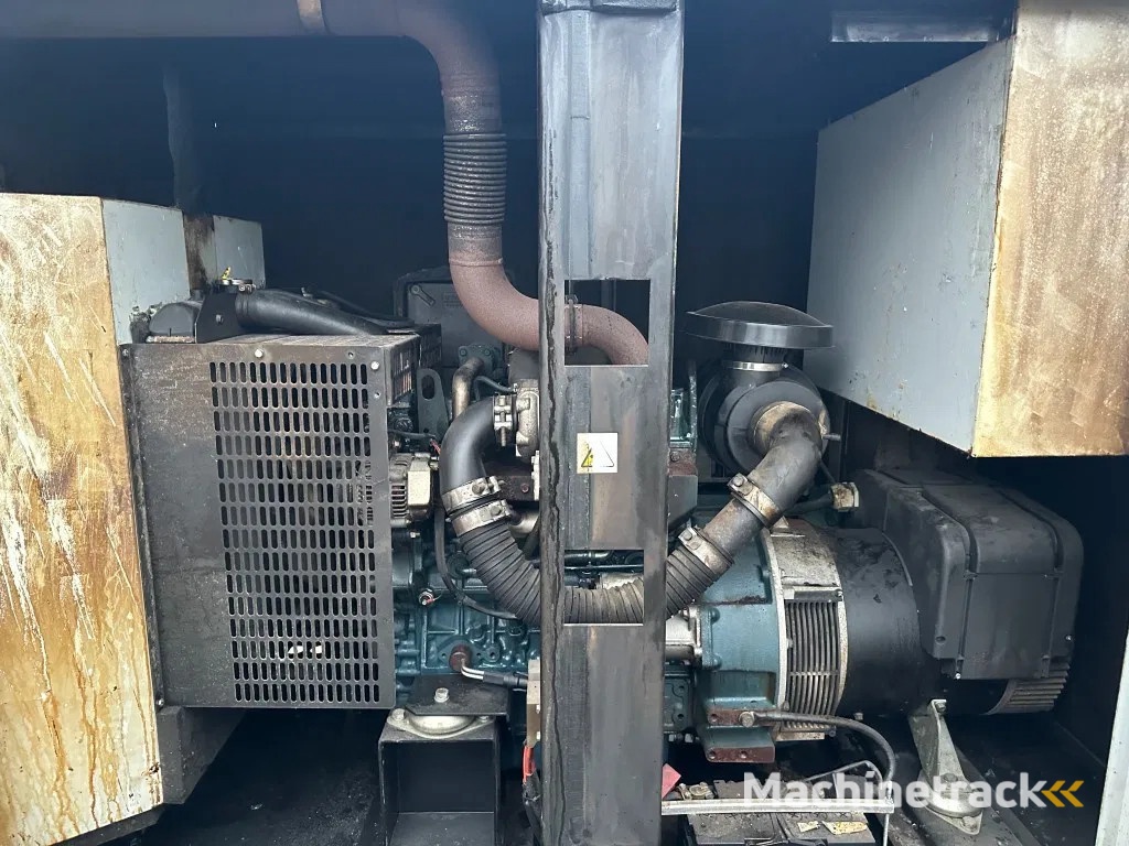 Europower EPUS44TDE Kubota Leroy Somer 44 kVA Supersilent Rental generatorset