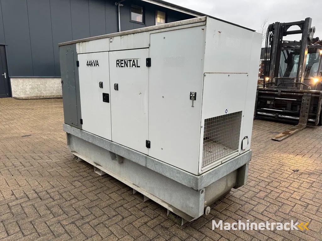 Europower EPUS44TDE Kubota Leroy Somer 44 kVA Supersilent Rental generatorset