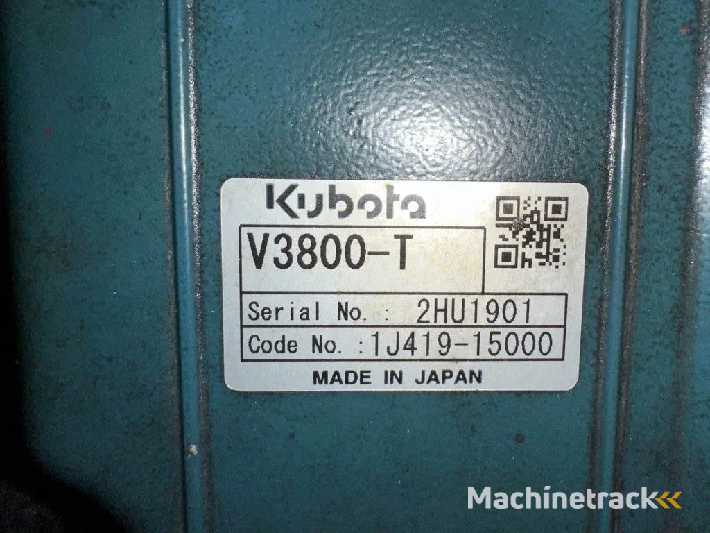 Europower EPUS44TDE Kubota Leroy Somer 44 kVA Supersilent Rental generatorset
