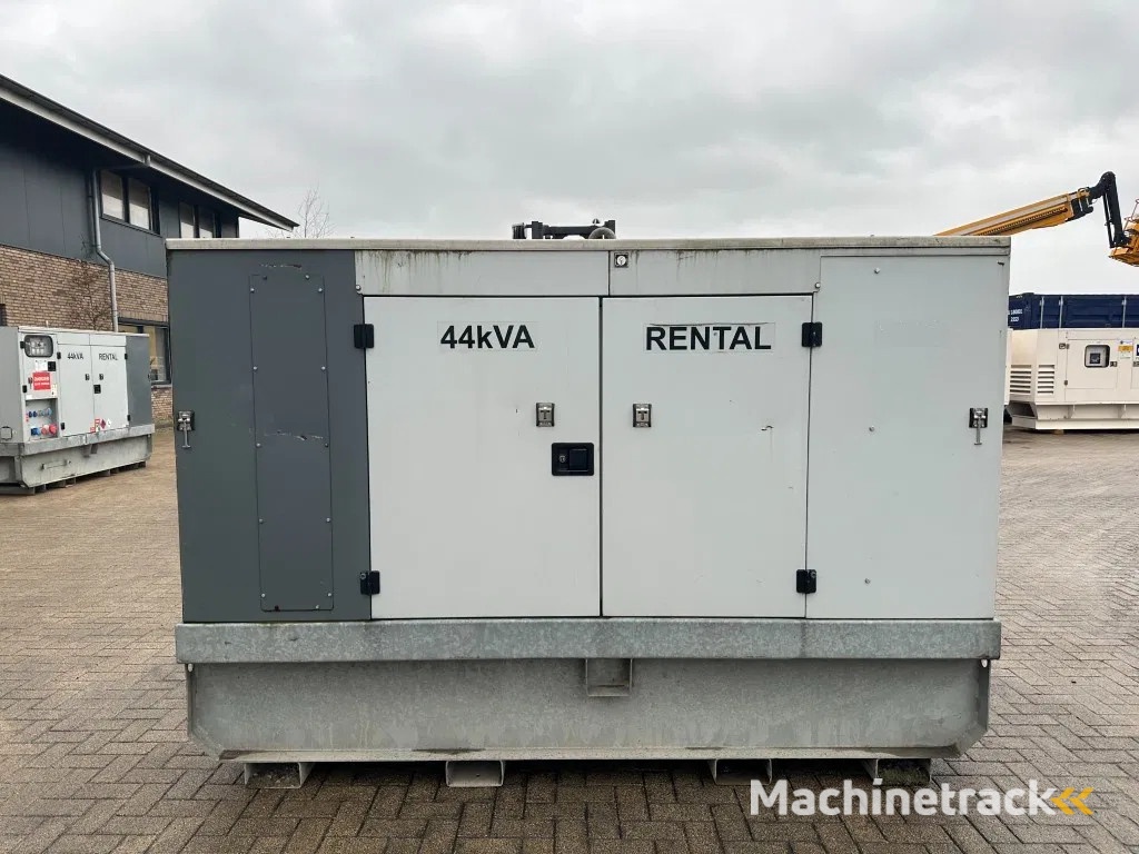 Europower EPUS44TDE Kubota Leroy Somer 44 kVA Supersilent Rental generatorset
