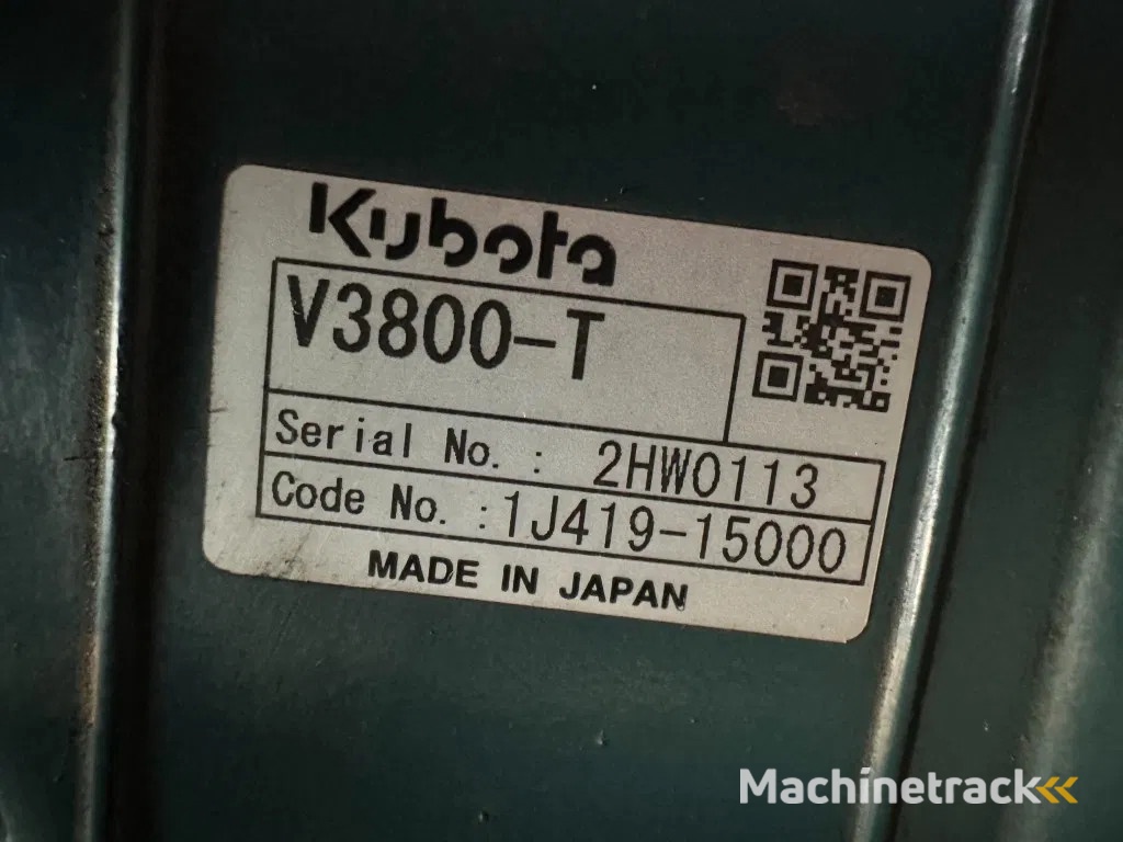 Europower EPUS44TDE Kubota Leroy Somer 44 kVA Supersilent Rental generatorset