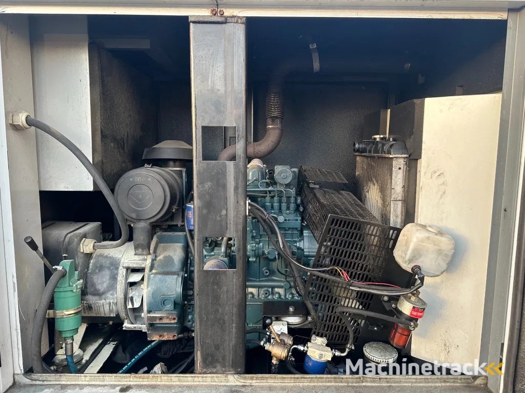 Europower EPUS44TDE Kubota Leroy Somer 44 kVA Supersilent Rental generatorset