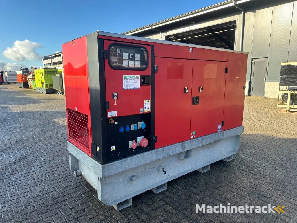 Europower EPUS44TDE Kubota Leroy Somer 44 kVA Supersilent Rental generatorset
