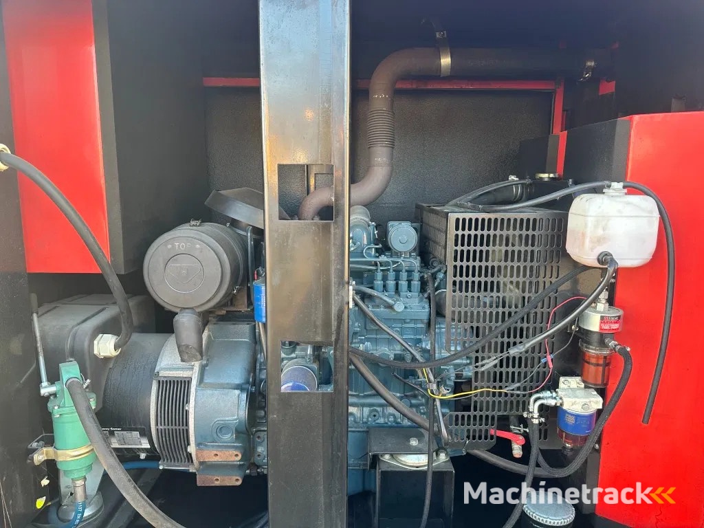 Europower EPUS44TDE Kubota Leroy Somer 44 kVA Supersilent Rental generatorset