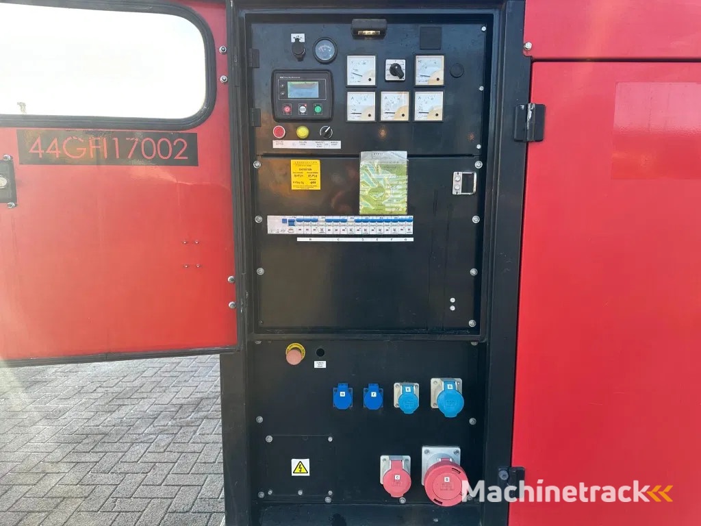 Europower EPUS44TDE Kubota Leroy Somer 44 kVA Supersilent Rental generatorset