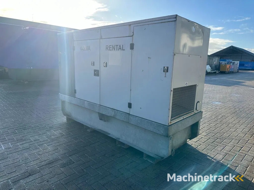 Europower EPUS44TDE Kubota leroy Somer 44 kVA Supersilent Rental generatorset