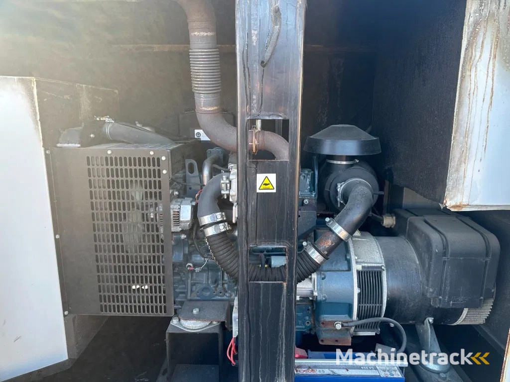 Europower EPUS44TDE Kubota leroy Somer 44 kVA Supersilent Rental generatorset