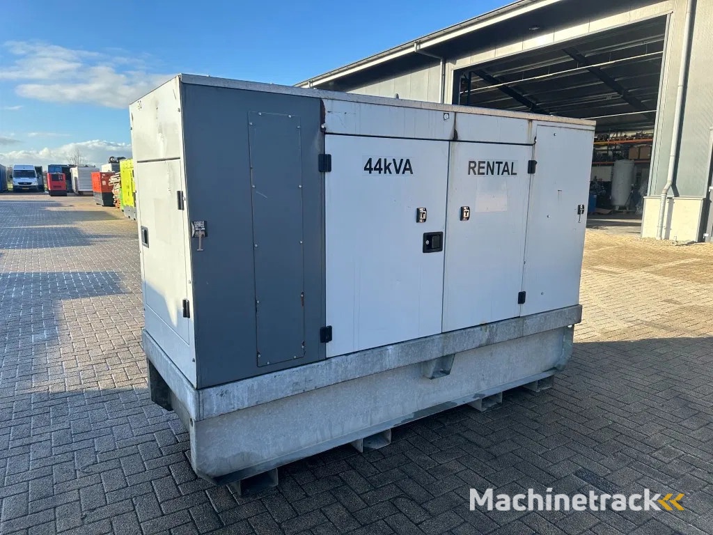 Europower EPUS44TDE Kubota leroy Somer 44 kVA Supersilent Rental generatorset