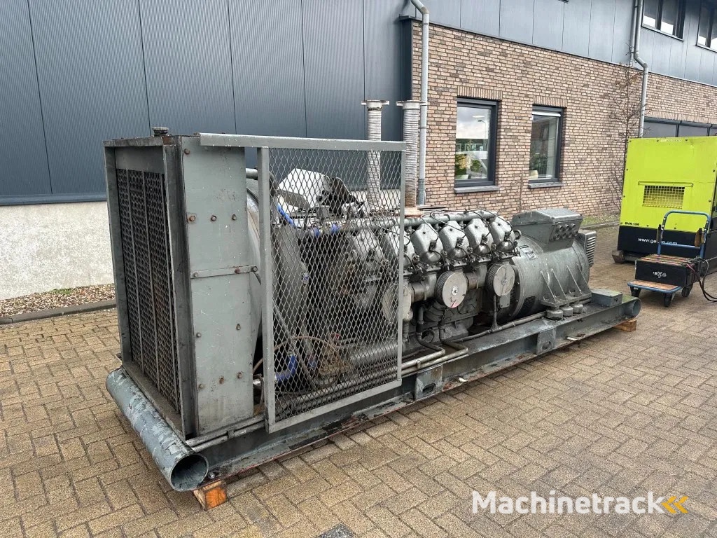 Baudouin Leroy Somer 300 kVA noodstroom generatorset ex Emergency