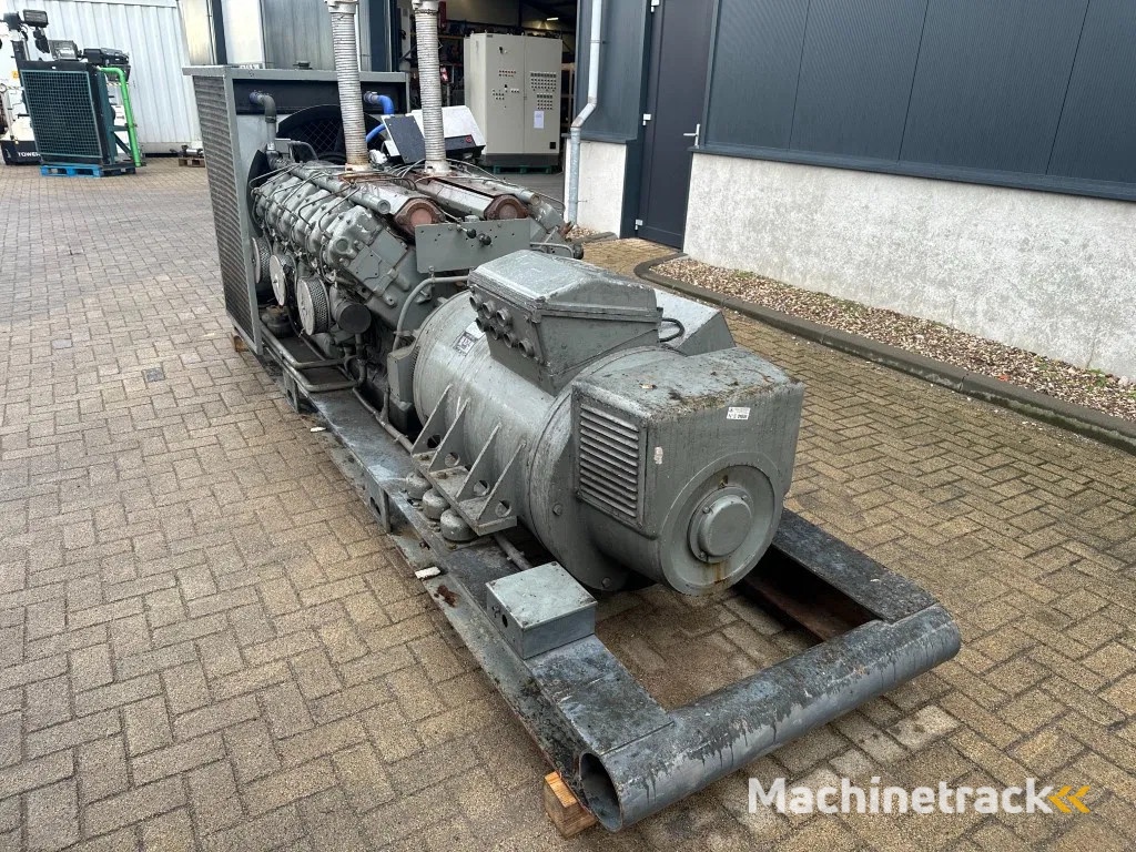 Baudouin Leroy Somer 300 kVA noodstroom generatorset ex Emergency