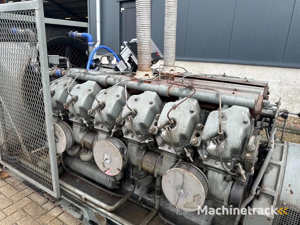 Baudouin Leroy Somer 300 kVA noodstroom generatorset ex Emergency