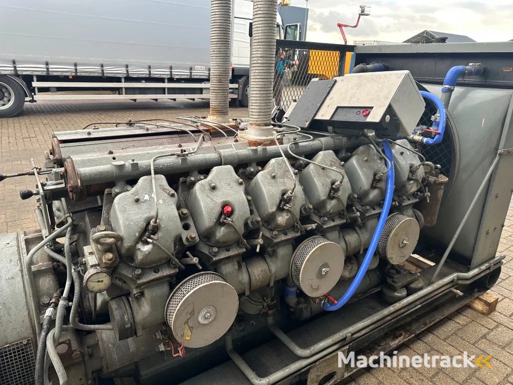 Baudouin Leroy Somer 300 kVA noodstroom generatorset ex Emergency