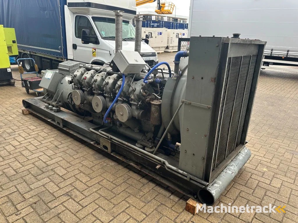 Baudouin Leroy Somer 300 kVA noodstroom generatorset ex Emergency