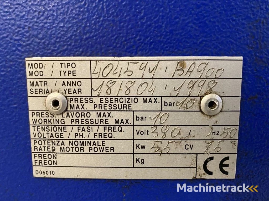 Airpress BA 900 5.5 kW 10 Bar 822 L / min Elektrische Zuigercompressor