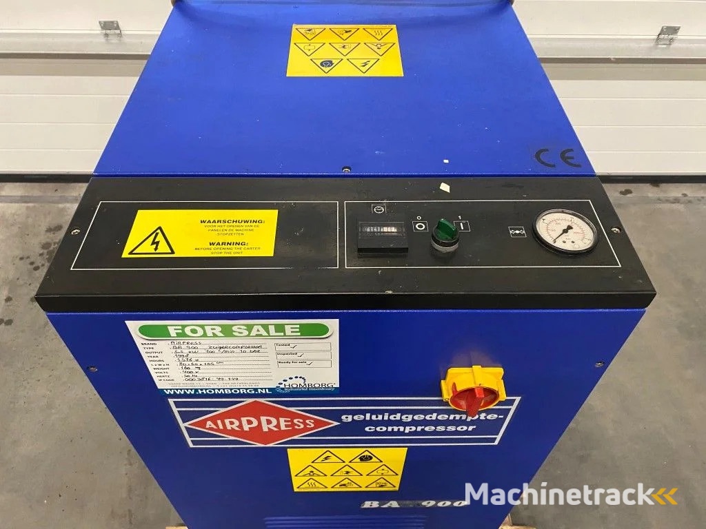 Airpress BA 900 5.5 kW 10 Bar 822 L / min Elektrische Zuigercompressor