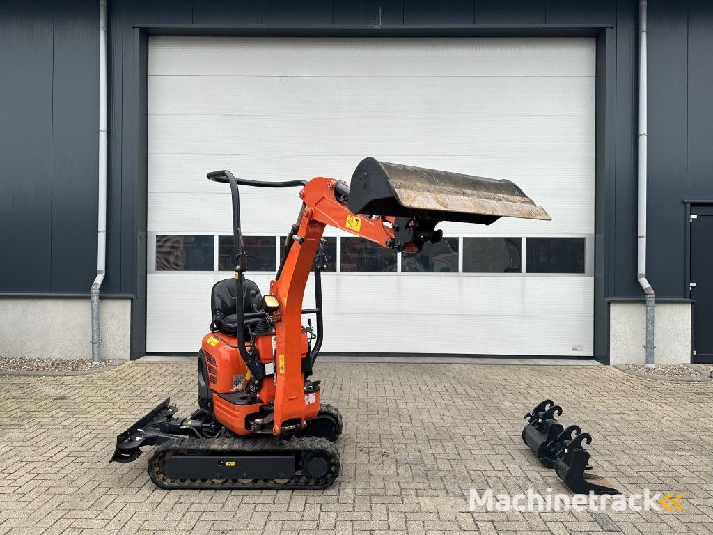 Kubota U10-3 Minigraver Diesel Graafmachine 2021 ! 690 uur ! As New !