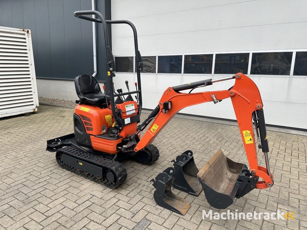 Kubota U10-3 Minigraver Diesel Graafmachine 2021 ! 690 uur ! As New !