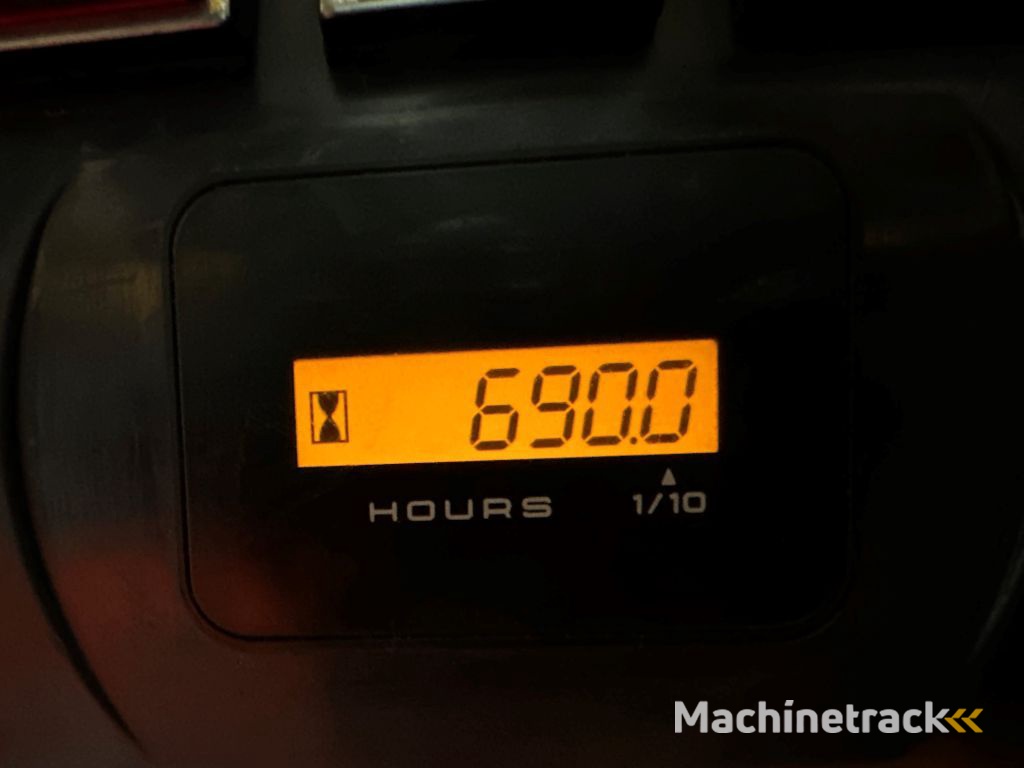 Kubota U10-3 Minigraver Diesel Graafmachine 2021 ! 690 uur ! As New !