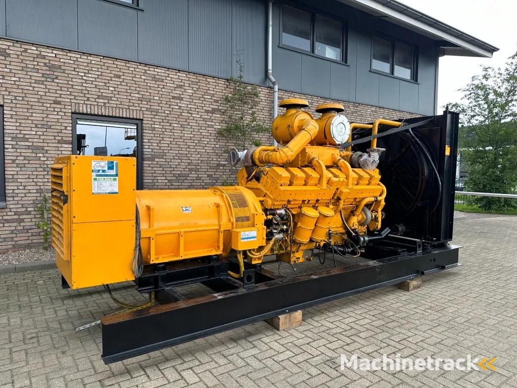 Leroy Somer LSA50L6 - 4P 1125 kVA generatordeel Alternator as New !