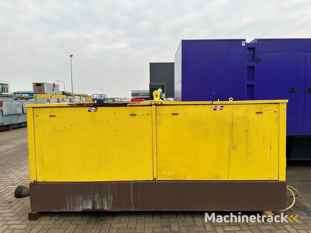 Dieselair Alsthom Unelec 85 kVA noodstroom generatorset ex Emergency