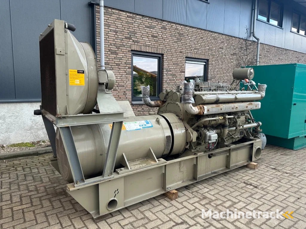 MWM RHS 618 V16 Piller 450 kVA noodstroom generatorset Ex Emergency ! 78 hours !