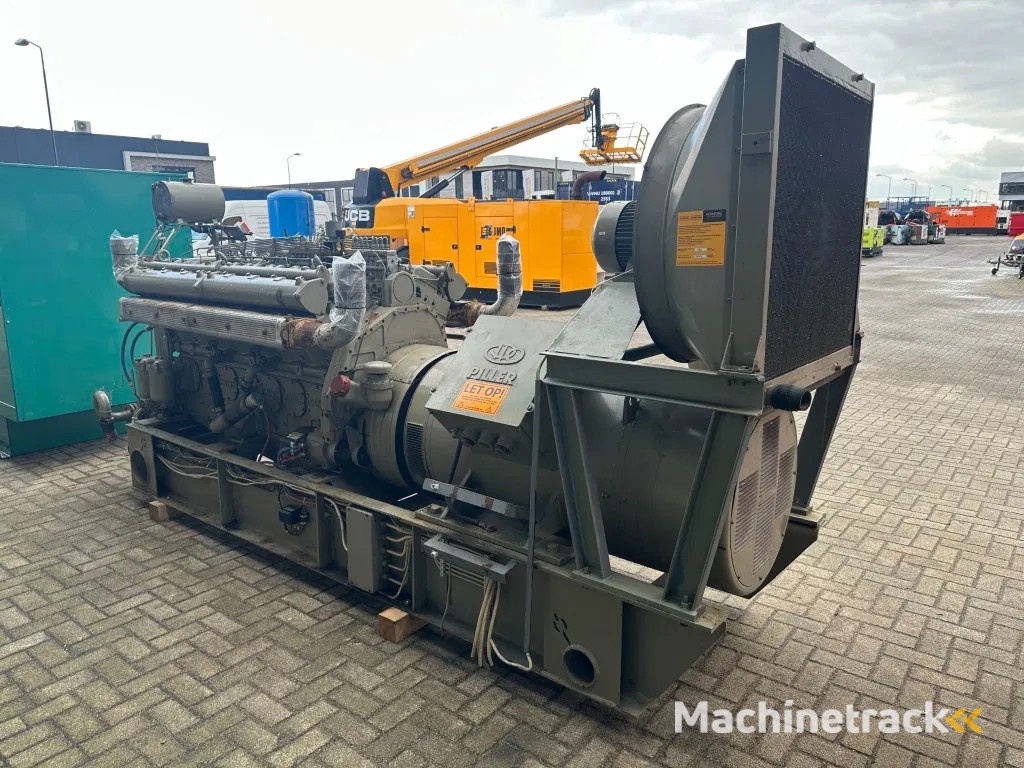 MWM RHS 618 V16 Piller 450 kVA noodstroom generatorset Ex Emergency ! 78 hours !